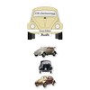 BRISA VW Collection - Volkswagen Kühlschrank-Büro-Pinnwand-Magnete mit Käfer/Beetle Motiven (3er