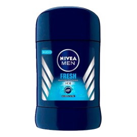 Desodorante Fresh Ice En Barra No Irritante 50gr Nivea Men