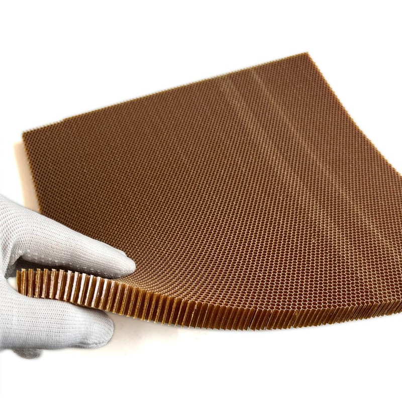 Diycoming 1pcs Aramid Honeycomb Core Sheet Panel 300x300x15mm Ultra-Lightweight for