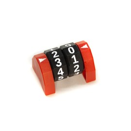 Life Counter / Wound Counter - Number dial - Two Dial Red - MTG, Warhammer 40k, D&D, or Other Tabletop Games - Phoenix Fire Gaming