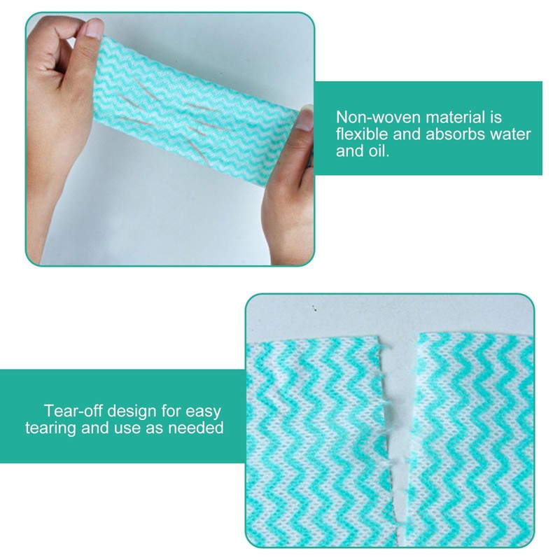 dogmoon J Cloth Roll, 4 Rolls All Purpose Cloths, 180