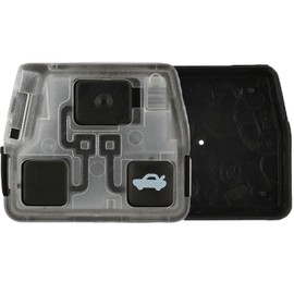 KeylessOption Keyless Entry Remote Car Key Fob Case Button Pad Outer Shell For HYQ12BBT, HYQ1512V