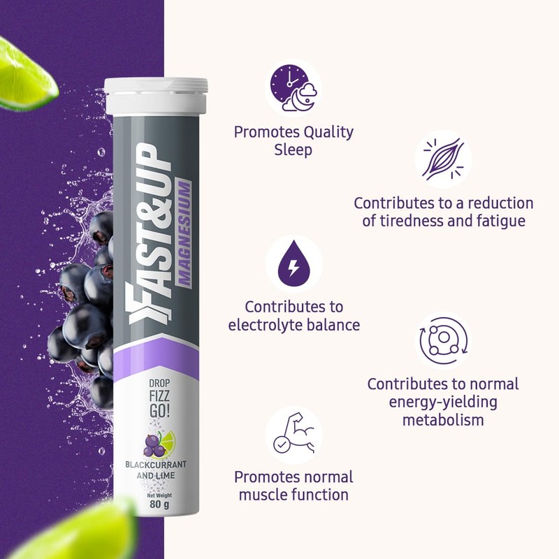 Fast&Up Magnesium - 300mg Magnesium & 10mg Zinc - 20
