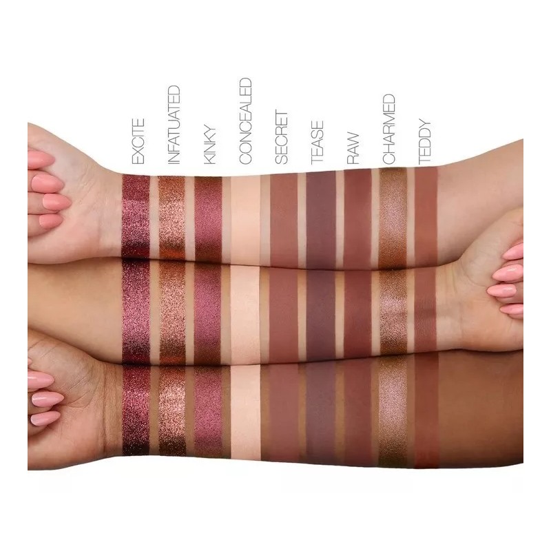 Nude Paleta De Sombras Nude 18 Tonos Maquillaje Incluye Espejo