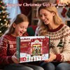 HOGOKIDS Advent Calendar 2025 Nutcracker Theater Building Set with Light,