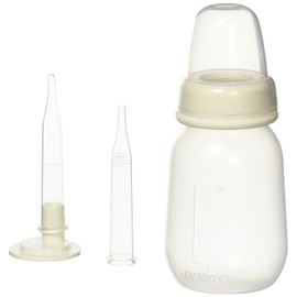Pigeon Biberón Especial con Tetina Larga, color Blanco
