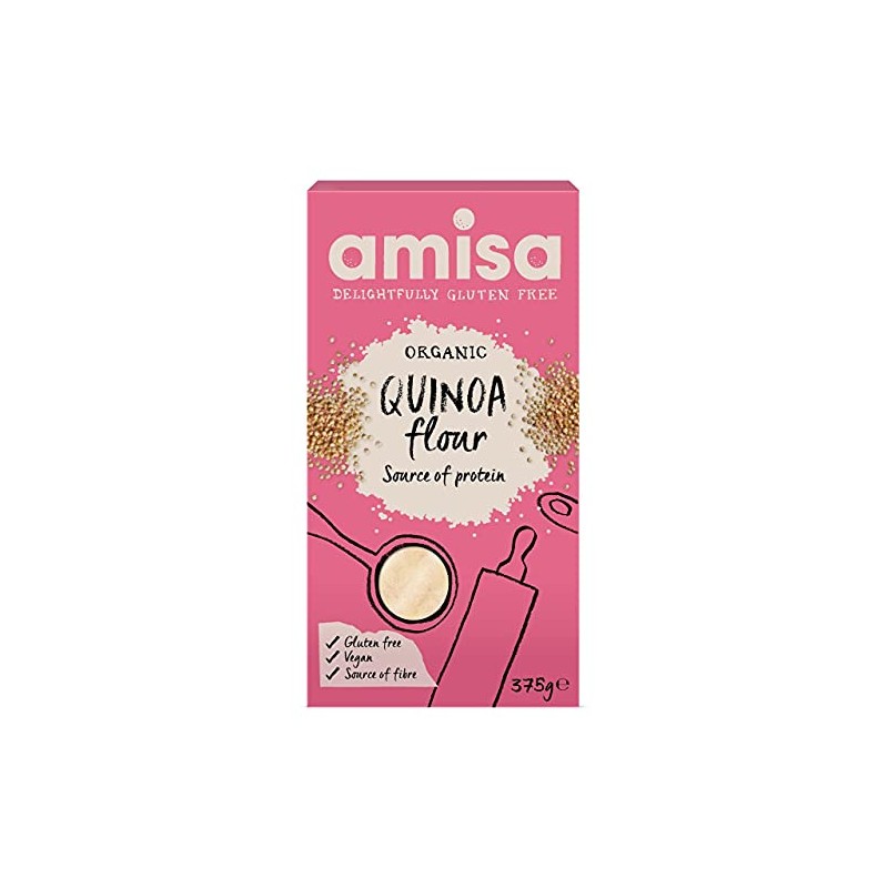Amisa | Gluten Free & Organic Quinoa Flour | 4