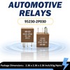 Set of 4-95230-2P030 High-Performance 12V 35A 4-Pin Relays Compatible for