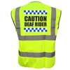 Brook Hi Vis UK Hi Vis Rider Slow Down Yellow