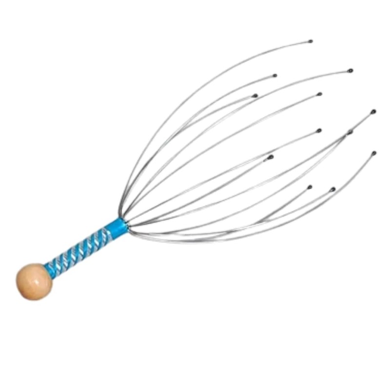 Head Massager – Handheld Scalp Scratcher Tingler for Stress Relief