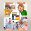 AUTAKI 3D Puzzle, Brain Training, Color Blocks, Permanently Playing Puzzle,