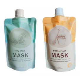 polanzhi Mascarilla Nocturna Hidratante Jalea Real, Te De Arbol 1pz