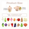 Airssory 16 Styles Resin Vegetable Lapel Pin Backs Tomato Chili