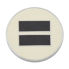 EvolveFISH Equality Lapel Pin - [3/4" Diameter]