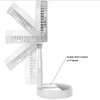 9H Battery Operated Fan Foldable Table Desk Floor Pedestal Fan