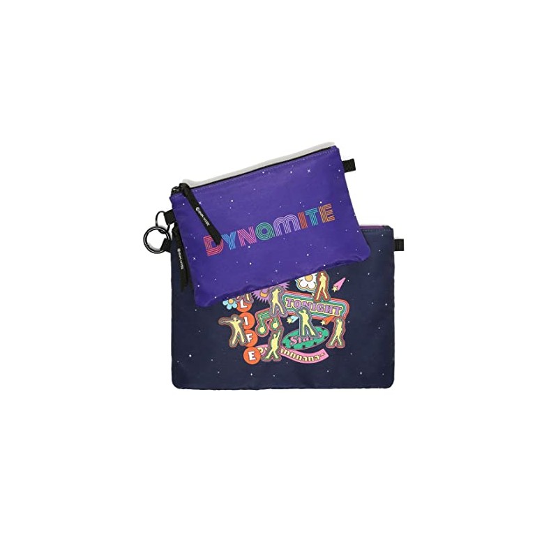 FILA/BTS DYNAMITE POUCH SET NAVY FS3BCD6C15X NAVY