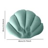 Fenteer Inflatable Bath Pillow Shell Shaped Bath Pillow with Suction