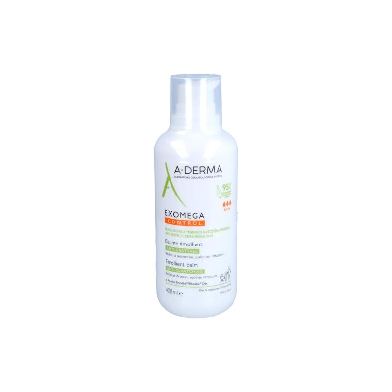 A-Derma Exomega Control Moisturising Balm, 400 ml