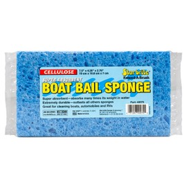 STAR BRITE Cellulose Big Boat Bail Sponge 7x3 3/4x1 3/4 (040075)