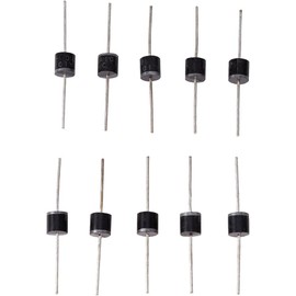CYSFETENA 50 pieces blocking diode 12 V, 10 A10 rectifier blocking diode 10 A, 1000 V 10 A10 high voltage diode high voltage rectifier diodes for circuits rectification pole protection