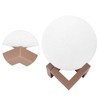 LED Night Light Innovative MoonShaped Table Bedside Lamp Children Birthday