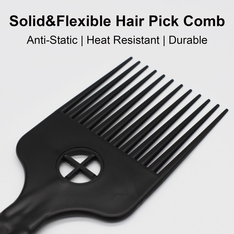 Plastic Afro Hair Comb (B)