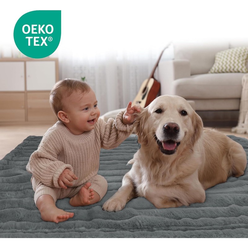 ZAKAPAWS Waterproof Dog Blanket for Small Dogs, Luxury Plush Washable