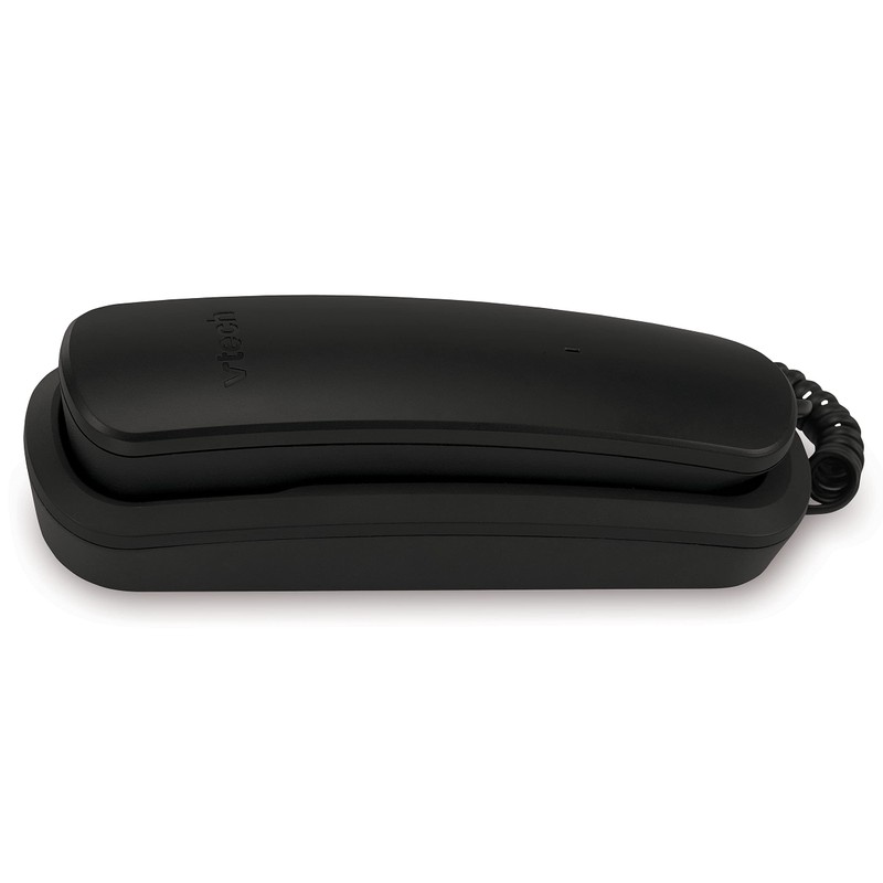 VTech Trimstyle Corded Telephone (CD1103BK), Black