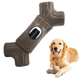 Cosell Bully Stick Holder for Dogs, Safety Chew Holder for Medium/Large Dogs, Easy to Clean&Use Yak Chew Holder, Suitable for Various Bully Sticks