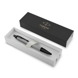 Parker IM Black Edition Premium Ballpoint Pen | Achromatic Matte Grey with Black Trims | Black Ink | Gift Boxed