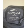 Sea World Girls Cotton Round Neck Navy Blue T Shirt