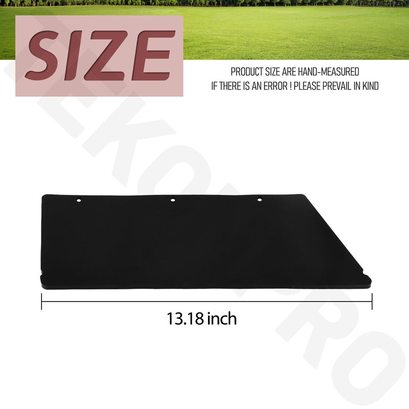 116-6914 Operator Control Discharge Gate for Exmark Lawn Mowers, Black