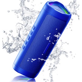BolaButty Bluetooth Portable Wireless Speakers with HD Sound, IPX5 Waterproof, Up to 20H Playtime, TWS Pairing, BT5.3, for Home/Party/Outdoor/Beach, Electronic Gadgets, Birthday Gift (Blue)