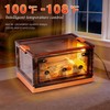 88L Chicken Brooder Box for Chicks, 32-107.6℉Adjustable Temperature Chicks Warmer