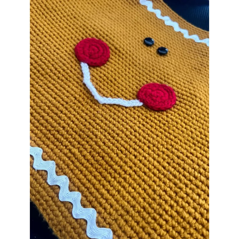 Bolsa Navideña Crochet Tejida A Mano Artesanal Modelos Cool