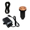 Akicon Garbage Disposal Kitchen Air Switch Kit, Dual Outlet Sink