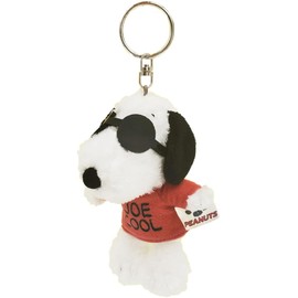 Nakajima Corporation 166791-22 Petite Fuwa Mascot Snoopy Joe Cool