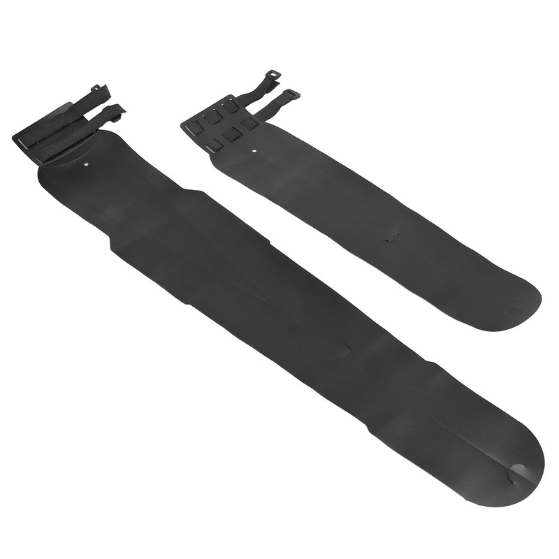 2pcs Bicycle Fenders PP Waterproof Rollable Bike Front Rear Mudguard