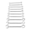 10PCS Wrench Set Chrome Vanadium Steel Flexible Mini Combination Wrench