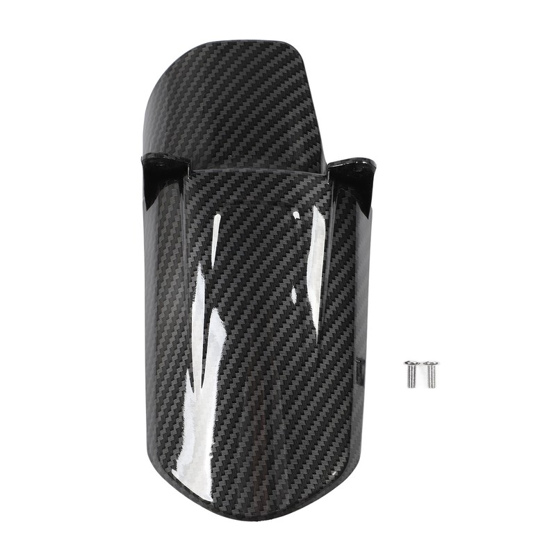 Motorcycle Rear Mudguard Carbon Fiber Pattern Wheel Tire Splash Proof