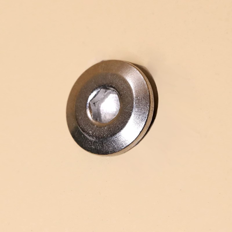 M6 x 18mm 10Pcs Flat Head Hex Socket Cap Screws