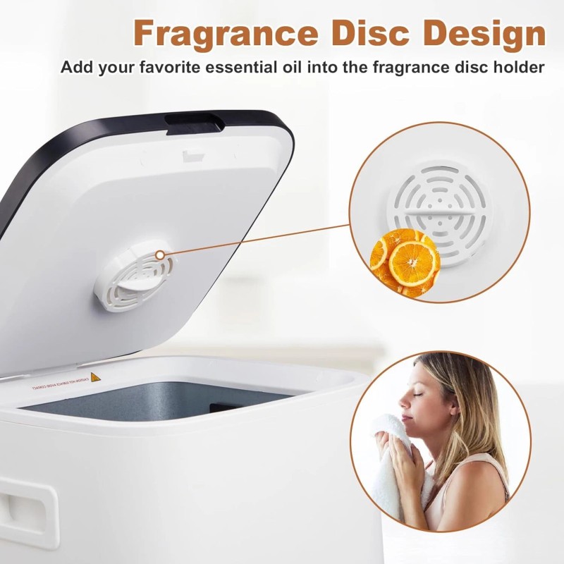 unbranded Towel Warmer Bucket, Large Towel Heater with Adjustable Timer,