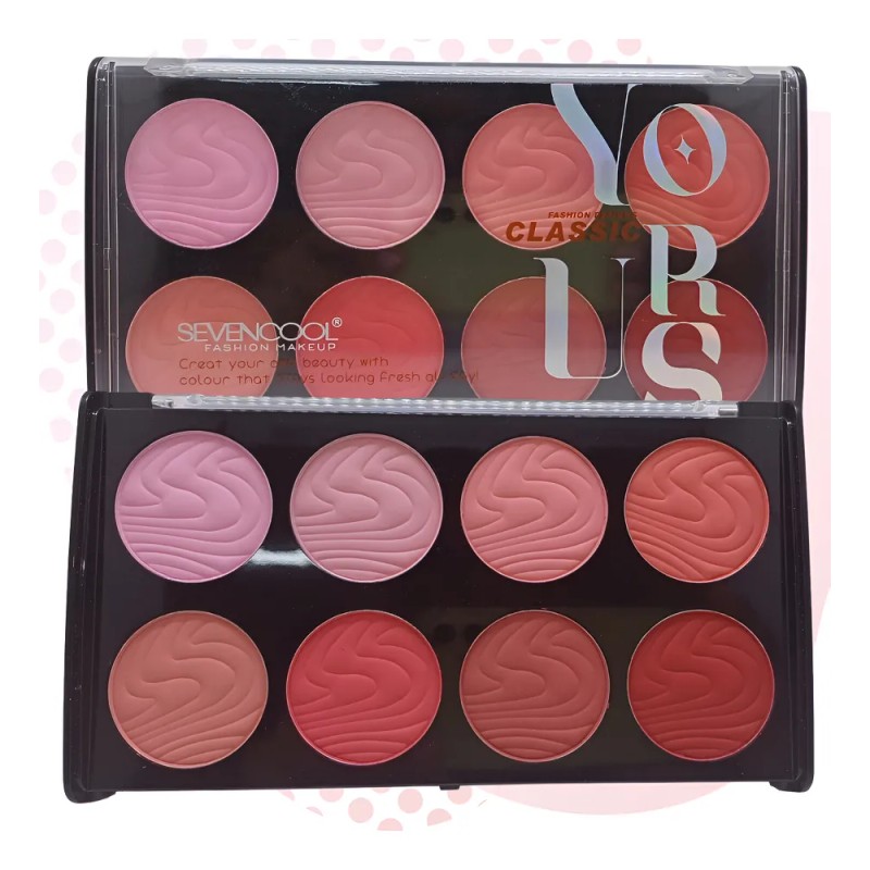 Paleta De Rubor Blush Rubores Makeup