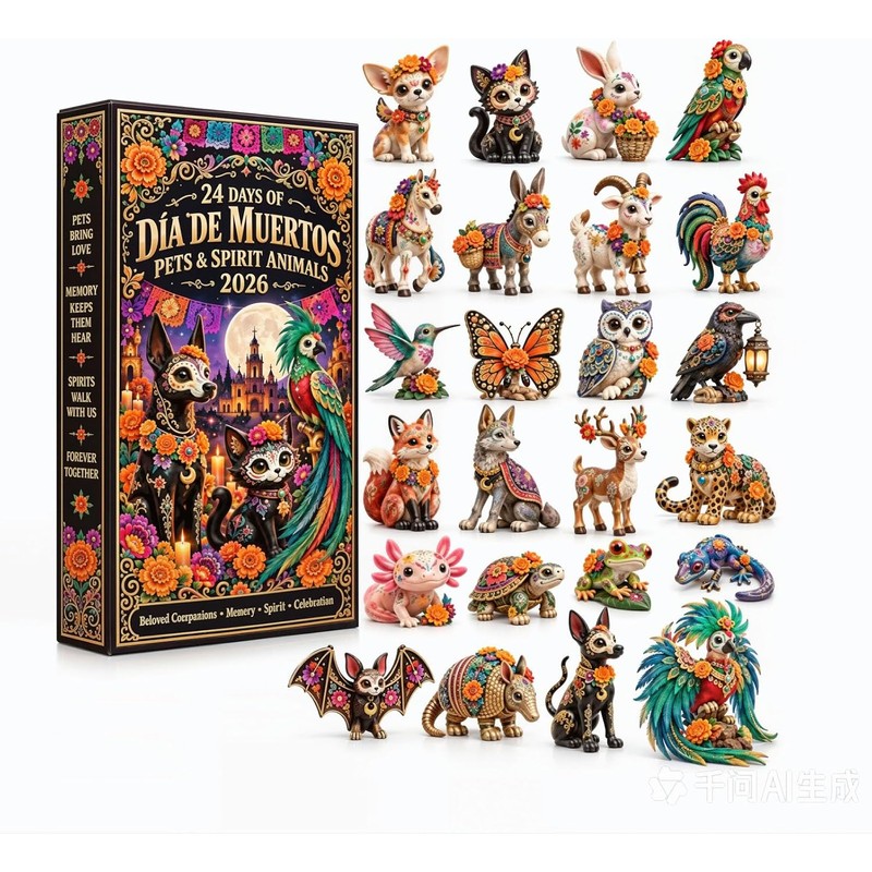 Calendario de Adviento del Día de los Muertos ROTORS -