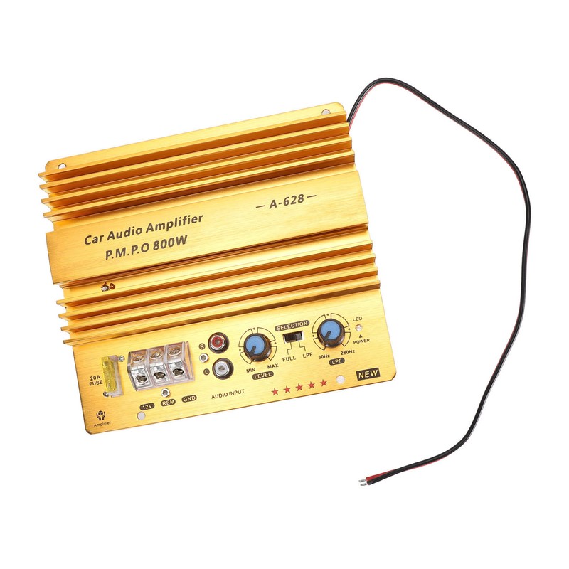 Car Amplifier Board 800W High Power Aluminum Alloy Powerful Bass