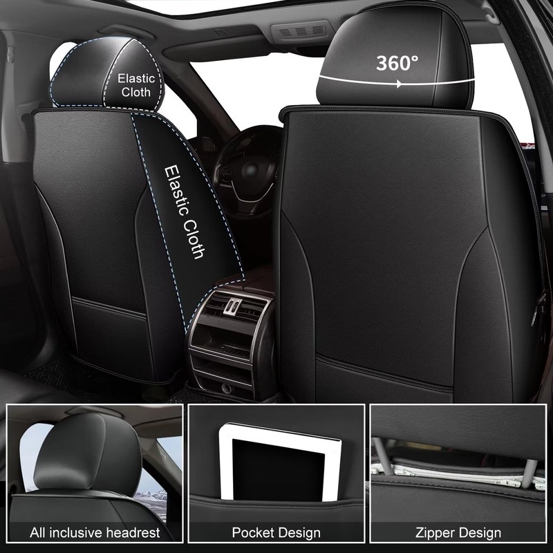 RAWAKORW Car Seat Covers Fit for Chevy Traverse 2018-2025 2026