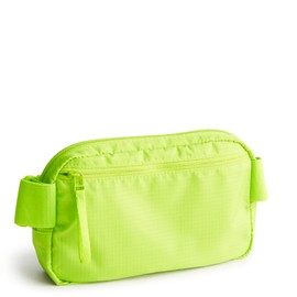 Vera Bradley Women's Ripstop Polyester Woodward Small Belt Bag, Lime Green, One Size