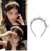 [VOKLLIYU] 2個セット ヘアバンド 可愛い 真珠とリボンデザイン アクセサリー レディース ヘアアクセサリー エレガント おしゃれ