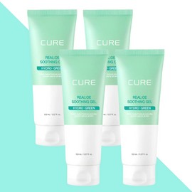 Kim Jeong-moon Aloe Cure Soothing Gel Skin Soothing 150mlX4 / 김정문 알로에 큐어 수딩젤 피부진정 150mlX4개