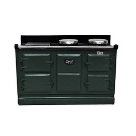 Melody Jane Dollhouse 4 Stove Green Aga Oven 1:12 Miniature Furniture